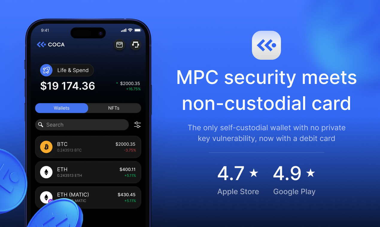 Logo ufficiale di COCA Wallet